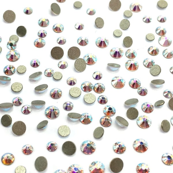 Kristall nagelkonst, Flatback Rhinestones