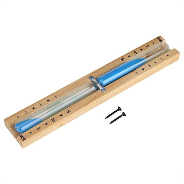 15-minuters bastutimer, massivt trä och glaskonstruktion, klassisk minimalistisk design för alla basturum
