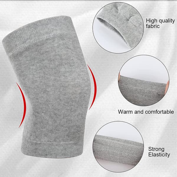 Knebeskyttere Liner Sleeve Støtter Knee Compression Sleeve Vintersykling Ski Løping