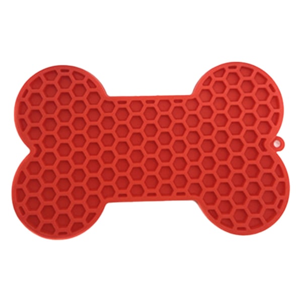 Dog peanut butter lick floor mat slow feed dog bowl, tattoo and