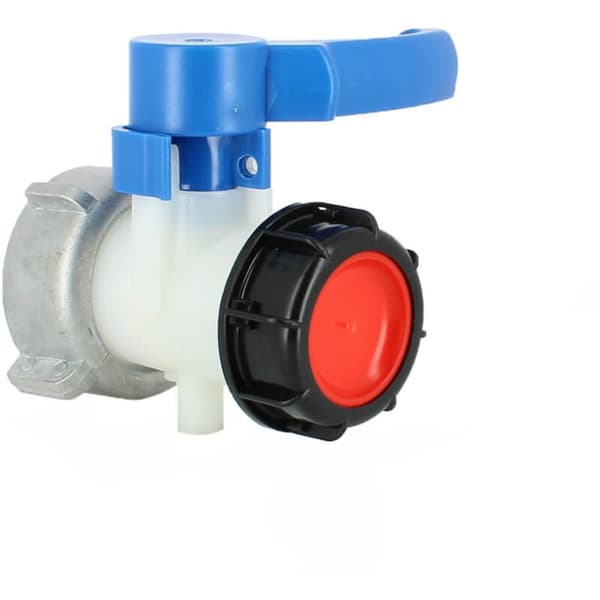 Tankventil - S60 mutter, ID 62mm anslutning - Kompatibel med Schütz
