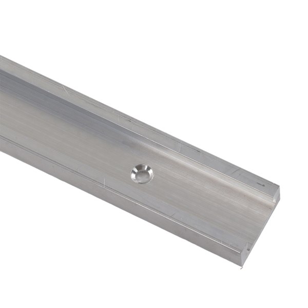 T-skruvfäste Spår Aluminiumlegering T-spår Gehrungsskena för Krossbord Träbearbetning DIY-verktyg 30cm / 11.8in