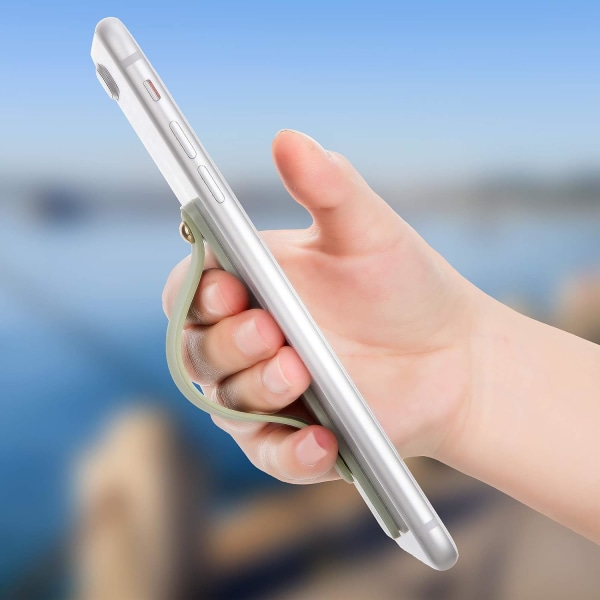 6 delar Telefonrem Grip Hållare Finger Mobiltelefon Grip