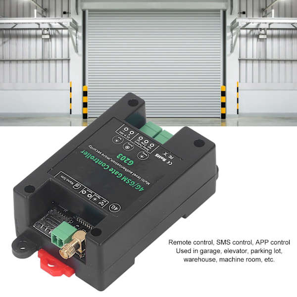 G203 GSM Portåpner 3G 4G Garasjeport Tilgang Fjernkontroll Støtte Fjernstart Tilbakestilling DC9‑36V