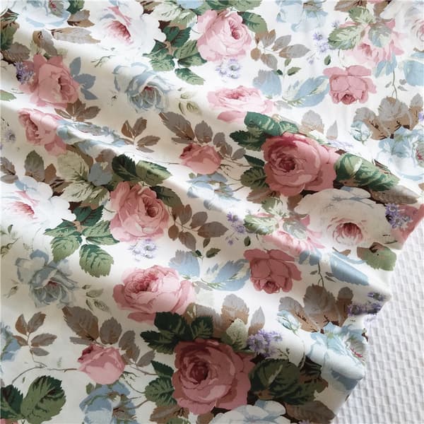 Bomullstyg Tryckt Quiltning Textil Sömnad DIY Hantverk På