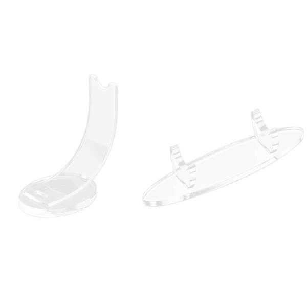 2 Stykker Akryl Penneholder Display Stativ Blyant Display Holder Penn Kulepenn Display Rack (tra