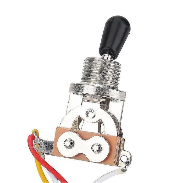 Elektrisk Gitarr Kablage Kit 3-vägs Växelströmbrytare 2 Volym 1 Ton 500k