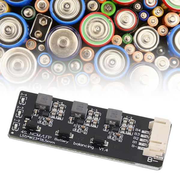 Batteri Aktiv Udligner 2.0V‑4.5V 1.2A Balancebræt Energi Overførsel Balancermodul 1-4S