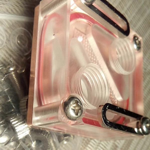 Chipset Vandblok Computer Vandkøling Akryl Transparent Generel Northbridge Blok Til Computer