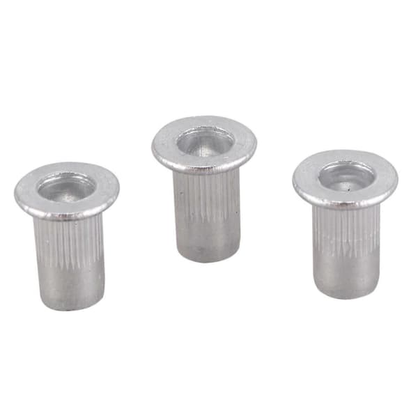 M4x10mm Rustfritt Stål Gjenget Blind Rivmutter Innsettingsmuttere 50stk