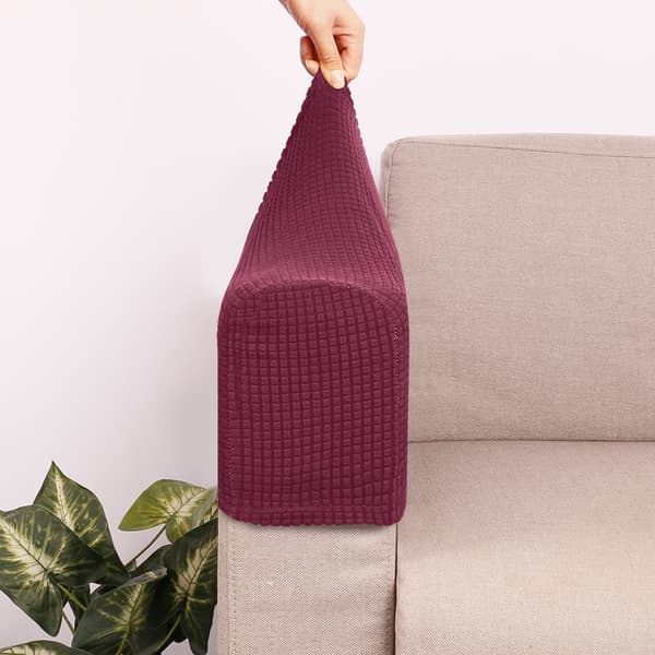 Armstödsskydd Stretchigt Set Stol eller Soffa Armskydd Stretch Passform