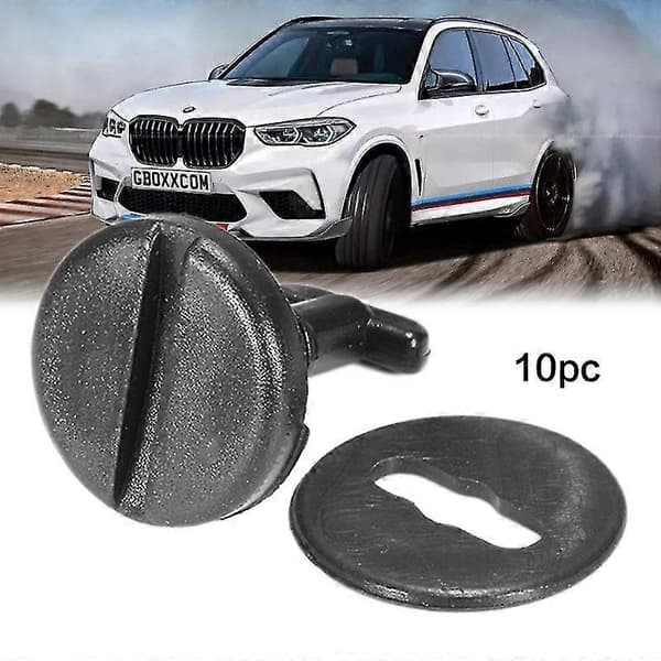 10 st golvmatta / mattklämmor bil universella snäppfästen för golvmatta för BMW E