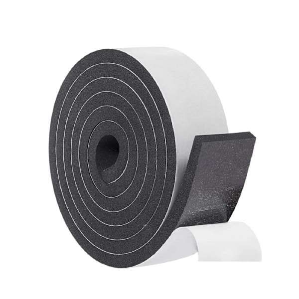 Hattbandrulle 20 mm bred*2 meter lång*2 mm tjock - Storleksreducerare i skum för skyddshjälmar - Insats för storleksjustering av kepsar - för Fedora, baseballkepsar, Panama,