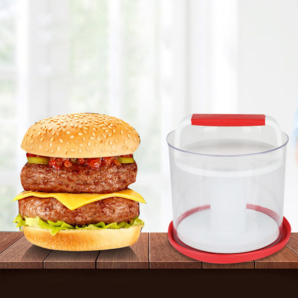 Praktisk bärbar hamburgare pressform kök hamburgare pressverktyg för hemmet