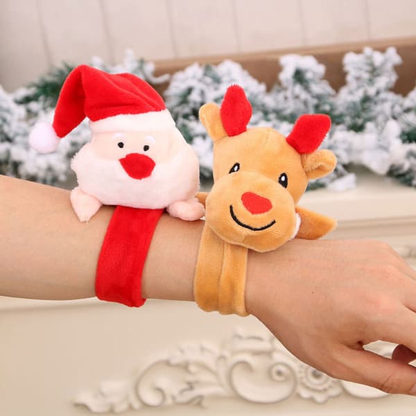 3 st/set Tomte Ren Handledsband Juldekoration Barnpresentleksaker