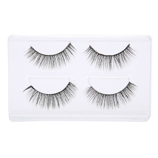 2 Par Falska Ögonfransar Volym Långa Falska Ögonfransar Naturlig Makeup Ögonfransar 9#