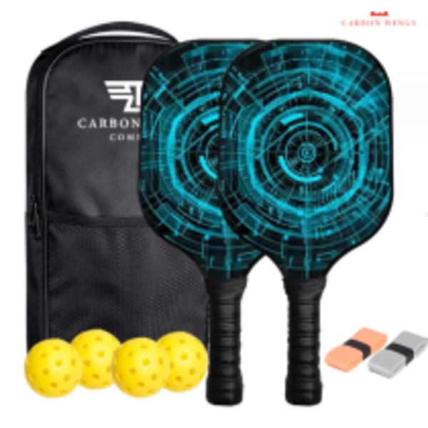 Pickleball Paddles, USAPA Approved Fiberglass Surface Pickleball Set with Pickleball Rackets, Pickle Ball Paddle Set ​for Men Women