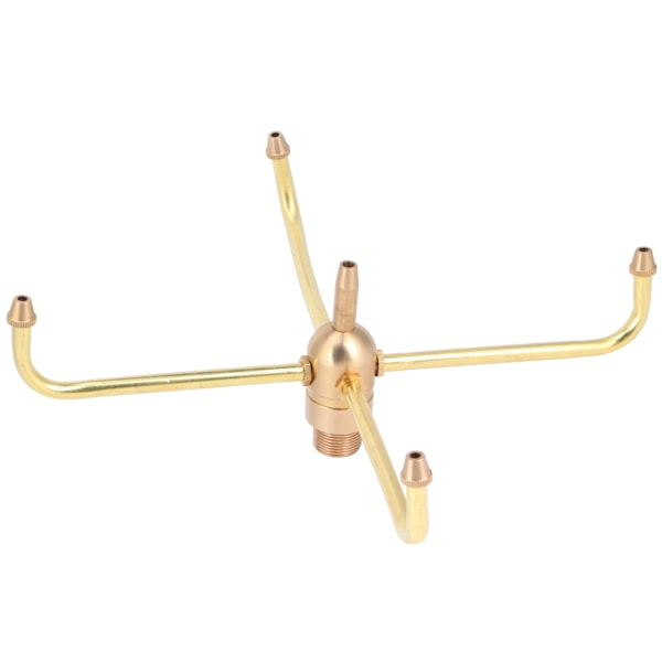 G1/2 Hunn G3/4 Hane 4-Arms Rotasjons Vannfontene Dysen Sprinkler for Hage Dam