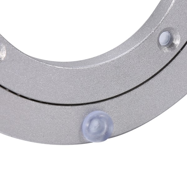 Svingbar bordplate i aluminiumlegering, tungt utstyr, rund spisebord