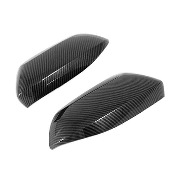 Karbonfiber Bil Bakspeildeksler Sidespeilkapper For 2019-2021