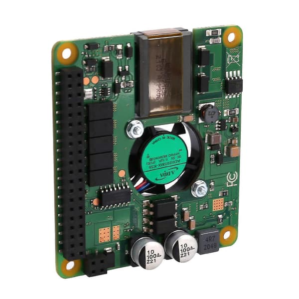 For 52pi Poe Hat Modul Udvidelseskort Ieee 802.3at-2009 Poe Med Køleventilator Til 4b / 3b+