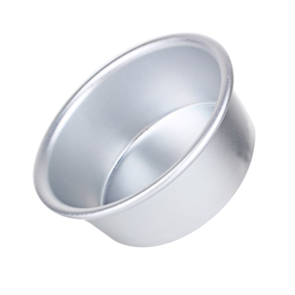 4 tum Aluminiumlegering Non-stick Rund Mini Tårtform Bakform Bakform Läckagesäker och Lätt att Lossa