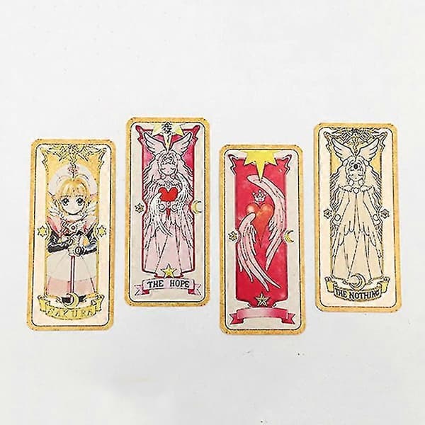 Cardcaptor Sakura Tarot Engelsk Udgave Papirkort Interessant Brætspil Til