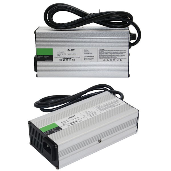 El-cykeloplader 54,6 V 4 A passer til 48 V litiumbatteri, el-cykel