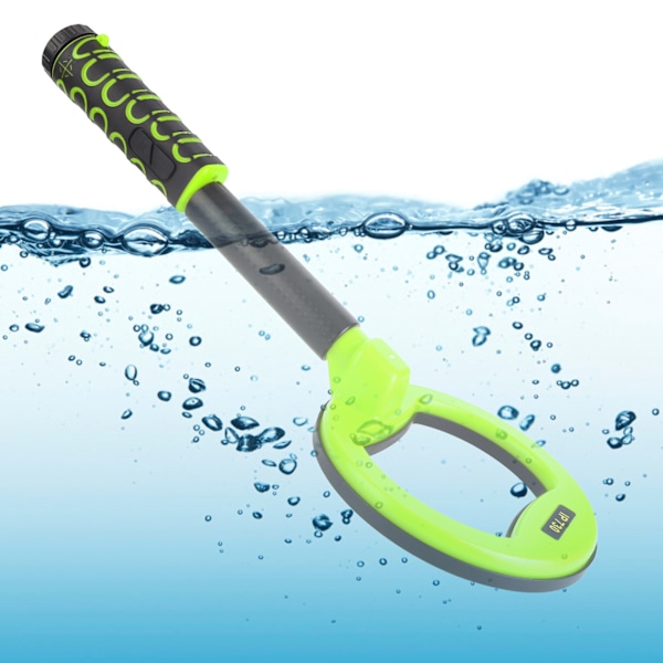 Underwater Metal Detector IP68 Waterproof 30m‑60m Handheld ABS Housing Gold Silver Detector for Diving Green