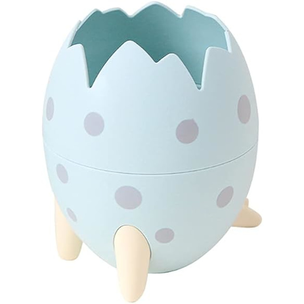Fasjonabel søt dinosaur-eggpennholder for barn (blå), stud