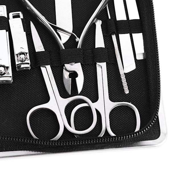 26-delad ögonbrynspincett manuellt rostfritt stål robust mångsidig lätt nagelklippare kit för hemmet