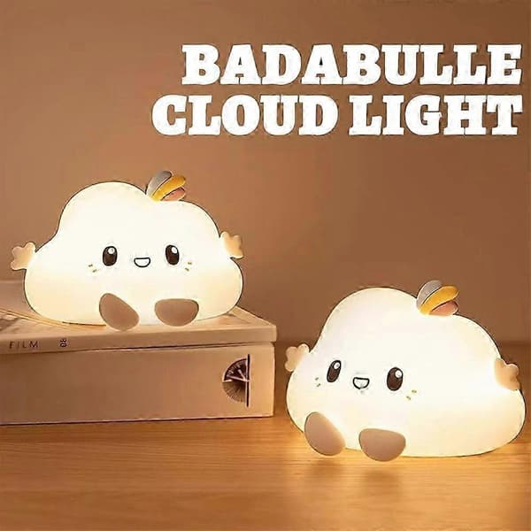 Badabulle Cloud Light, LED-pilvivalo, pilvilamppu, pilvikoriste multicoloured gradient