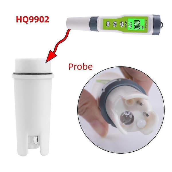 Ph Meter Udskiftningsglas Probe Elektrode Til Digital 3 I 1 Tds Ph Temp Tester(hq9002p)