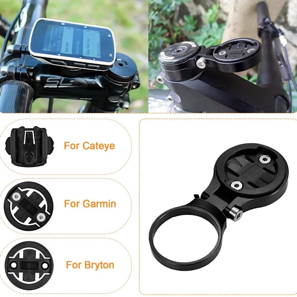 Justerbar utvändig datorfäste, cykel förlängningsfäste, cykel