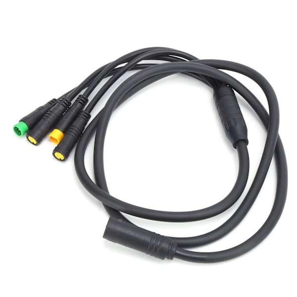 Vandafvisende 1T4 Elcykel Kabelharness Gear Sensor Forlængerkabel til BAFANG BBS01/BBS02 Mid Motor