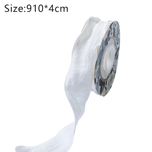 4CM Vikband - 10 Yards för Presentinslagning, Bukettinslagning,