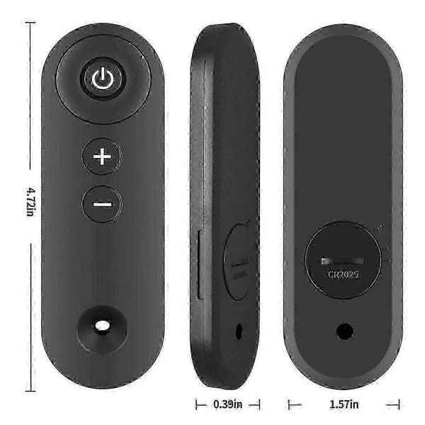 433 Hz kaukosäädin Walking Pad -kävelymatolle Black
