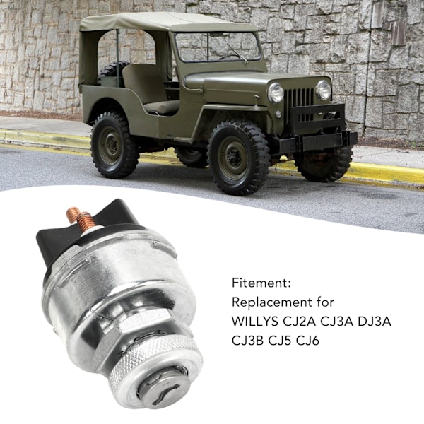 Tennesnøkkel med 2 nøkkel 942918 Erstatning for WILLYS CJ2A CJ3A DJ3A CJ3B CJ5 CJ6