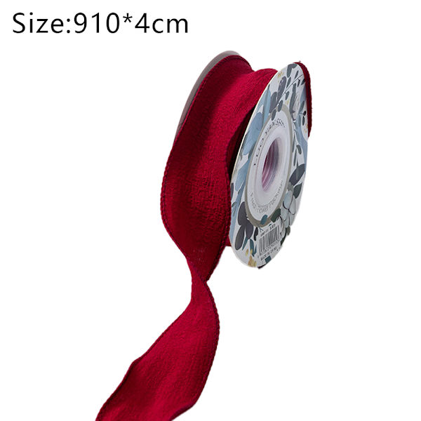 4CM Vikband - 10 Yards för Presentinslagning, Bukettinslagning,