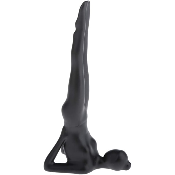Statyer Skulpturer, Fille de Céramique Figurines Yoga Abstraite