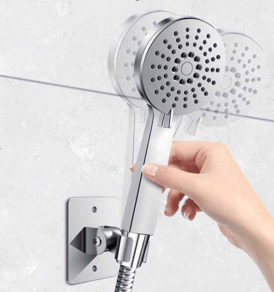 Rustfrit stål 304 perforeret bruseholder base med universal
