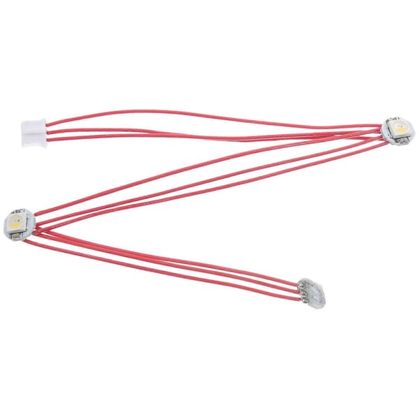 Mini Knapp PCB LED Erstatning 3D-printer RGBW LED Lampepanelkort med kabel