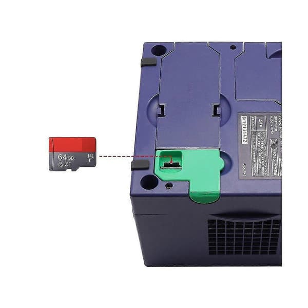 Sd2sp2-deksel TF-kortleseradapter Sd2sp2-kortspordeksel for utskifting kompatibelt med Green