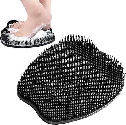Stor Duschfotskrubb, Massagematta, Fotskrubb Duschborste