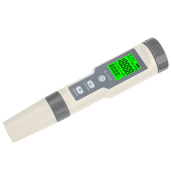 4 i 1 EC TDS Saltholdighed Temp Test Pen Digital Vandkvalitetstester Måler til Saltvandsakvarium