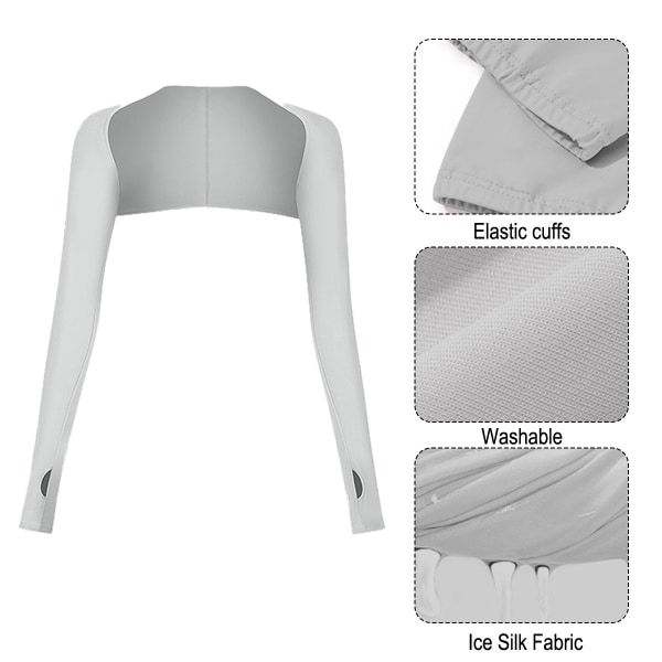 Sun Shawl Cooling Sleeves - Golf UV Sjal Arm Sleeves - Arm