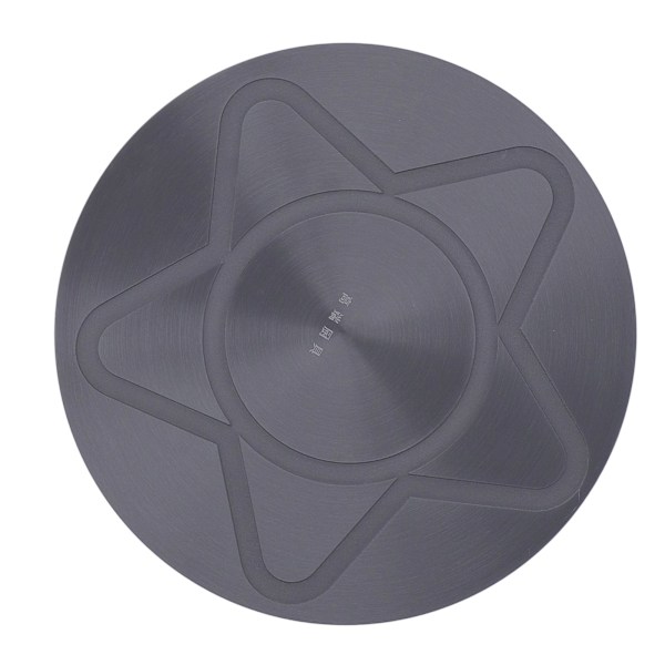 Värmespridare för glashäll, snabb uppvärmning halkfri beläggning tjock aluminiumlegering avfrostningsbricka för att skydda kastruller och kokkärl (24 cm)
