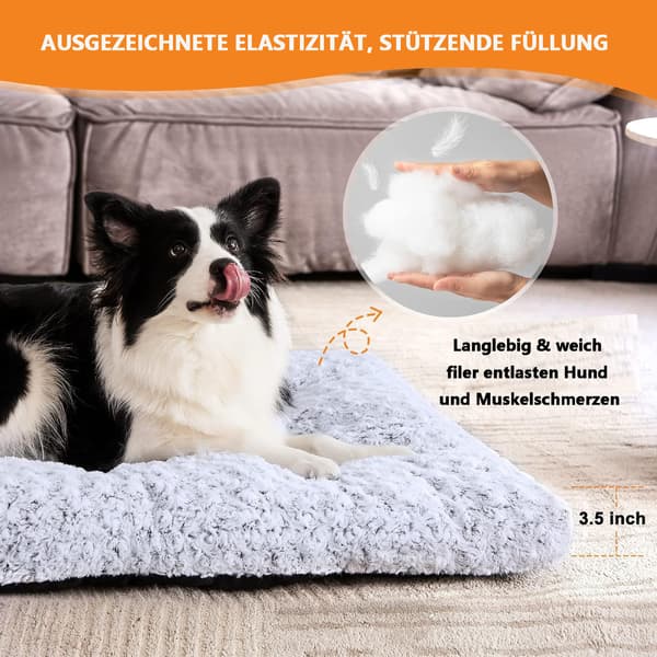 Amazon Pop-up Ruusu Sametti Lämmin Koko Kausi Lemmikkikennel XL Tummanharmaa
