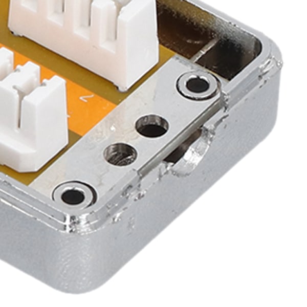 CAT6 kopplingsdosa ABS-plast RJ45 enkelport skärmad nätverksanslutningsbox med modul