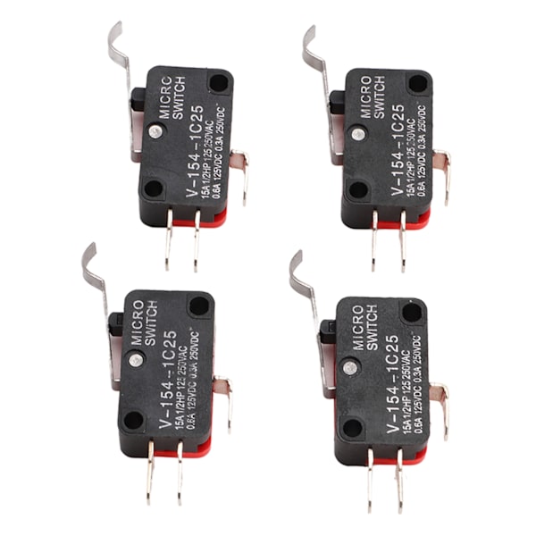 4 stk. 3-polet gulvpedalboks mikrobryder 1014807 Universal til Club Car DS Precedent